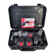 Болгарка аккумуляторная FORTE AG 21-125BC
