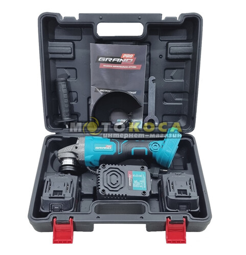 Болгарка акумуляторна (КШМ) GRAND МШУ-21BL Professional