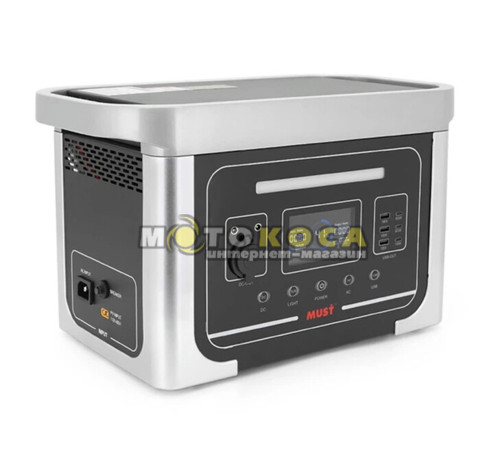 Портативная зарядная станция MUST EM-1024S, LiFePo4