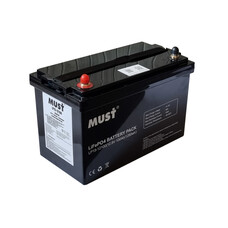 Акумуляторна батарея MUST LiFePO4 LP15-12100 (12.8V/100Ah)