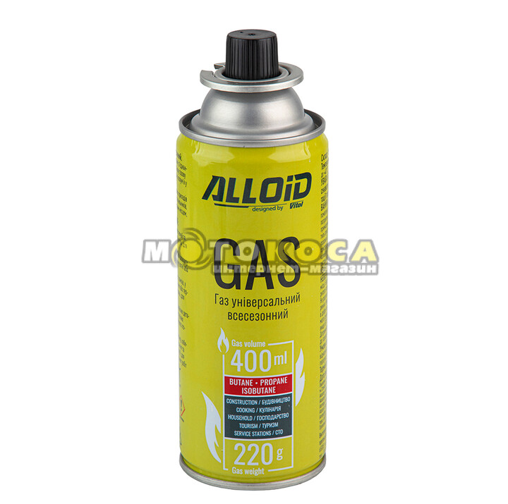 Газовый баллон всесезонный Alloid 220г (AGB-220) купить, отзывы