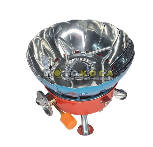 Плита газовая туристическая KOVAR K-203 с защитой от ветра
