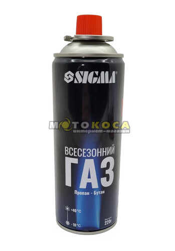Газовий балон всесезонний універсальний 220 г Україна