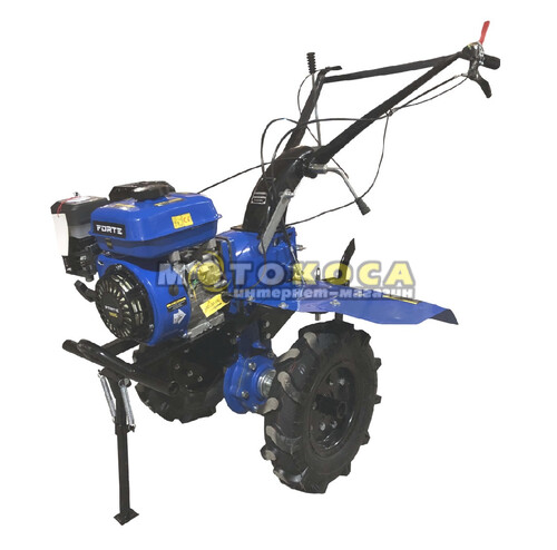 Культиватор бензиновый FORTE 1050G синий (колеса 10")