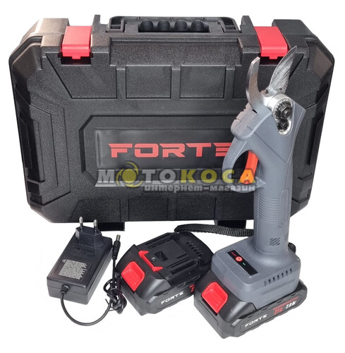 Аккумуляторный секатор FORTE CP21-25BC