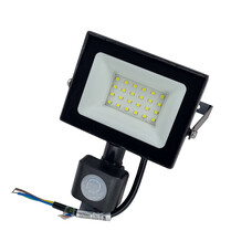 Прожектор светодиодный WORKS FLS-64K-10W-12LED с датчиком движения