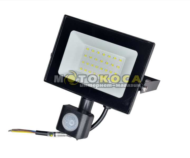 Прожектор светодиодный WORKS FLS-64K-30W-30LED с датчиком движения