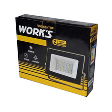Прожектор светодиодный WORKS FL-64K-100W-96LED
