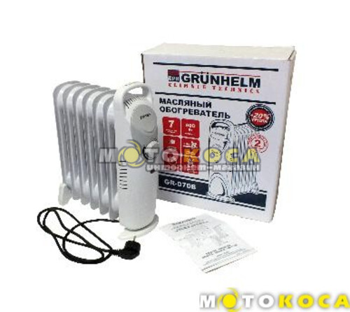 Масляний обігрівач Grunhelm GR-0708 MINI