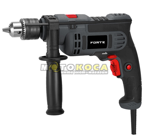Дрель ударная FORTE ID 851 VR