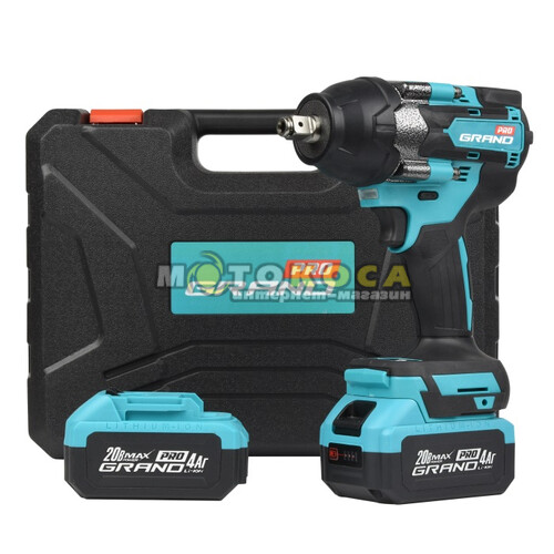 Гайковерт аккумуляторный GRAND АГ-800UBL