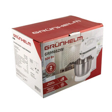 Миксер ручной с чашей GRUNHELM GRM662W