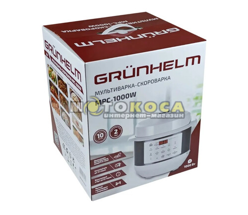 Мультиварка-скороварка Grunhelm MPC-1000W