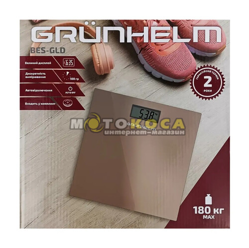 Весы электронные GRUNHELM BES-GLD