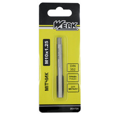 Метчик WERK М10х1,25 (2831725)