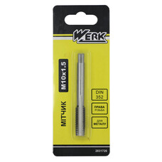 Метчик WERK М10х1,5 (2831726)