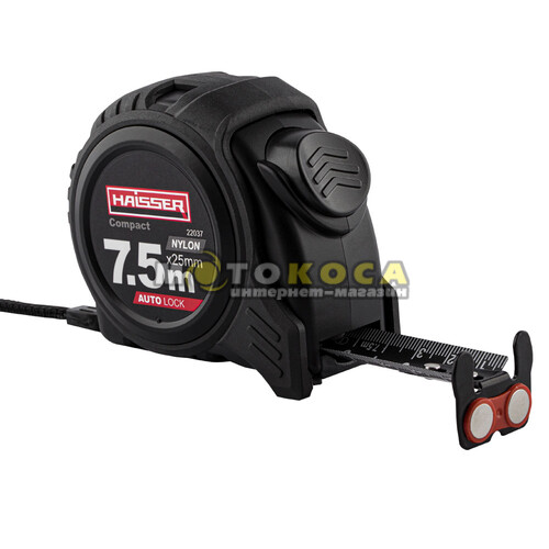 Рулетка Haisser Compact 7,5 метров х 25мм (22037)