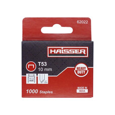 Скобы для степлера Haisser T53 (10х11,3х0,7мм) 1000 шт