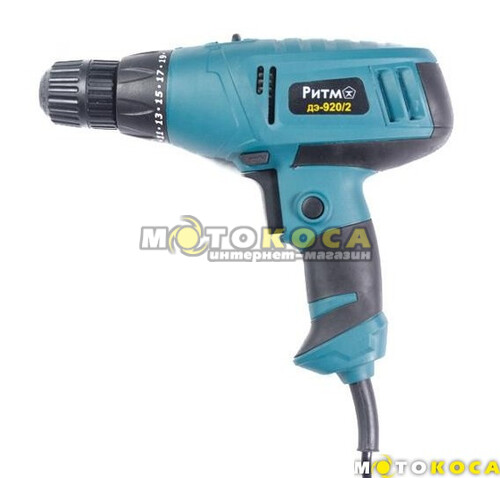 Шуруповерт сетевой Ритм ДЭ-920/2