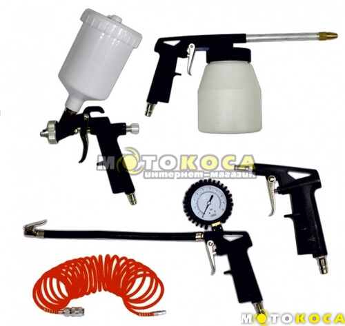 Набір пневмоінструментів для компресора Werk KIT-5PG
