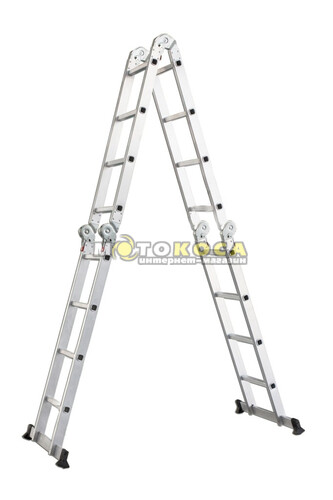 Лестница шарнирная WERK LC3416 (4х4)