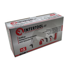 Набор пневмоинструментов для компрессора Intertool PT-1501
