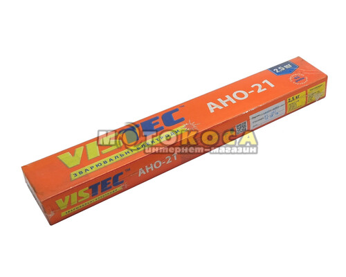 Электроды сварочные VISTEC AHO-21 (3 мм 2,5 кг)