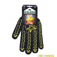 Рукавички Doloni 562 (зірка, чорні)