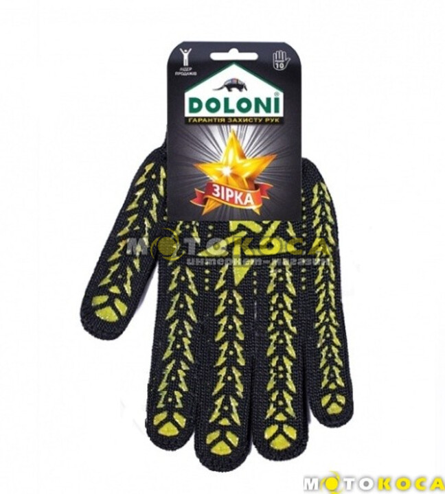 Перчатки Doloni 562 (звезда, черные) купить, отзывы
