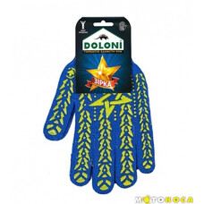 Рукавички Doloni 587 (зірка, блакитні)