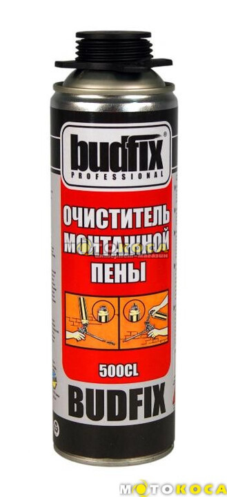 Очиститель монтажной пены Budfix 500CL (450 ml) купить, отзывы