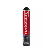 Піна монтажна пістолетна HAISSER PRO 65 W (Зима) 780 ml
