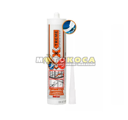 Герметик универсальный силиконовый X-TREME 300 ml (белый)