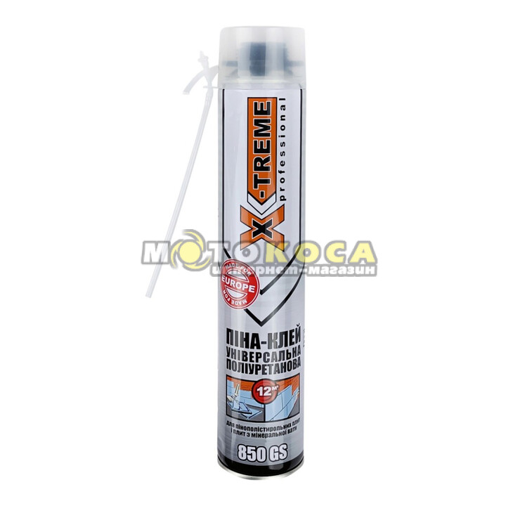 Піна-клей універсальна поліуретанова X-Treme 850GS (750 ml)