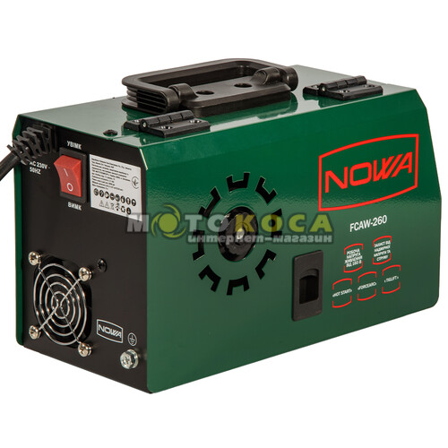 Сварочный инверторный полуавтомат NOWA FCAW-260