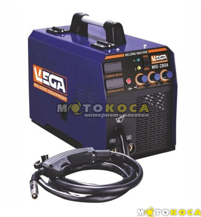 Зварювальний інверторний напівавтомат VEGA MIG-280A