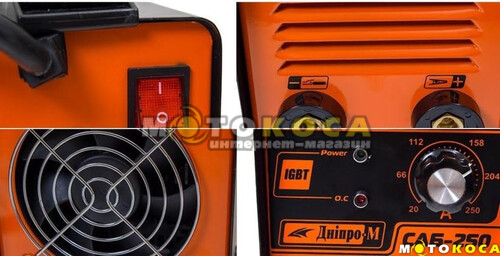 Зварювальний інвертор Дніпро-М САБ-250 Н