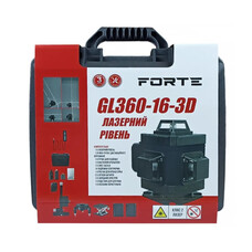 Лазерный уровень FORTE GL360-16-3D