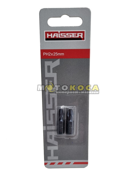Бита HAISSER РН2х25 мм в блистере (набор 2 шт) купить, отзывы