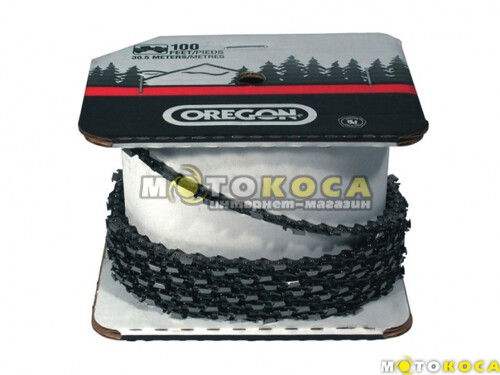 Цепь пильная OREGON 91VXL100R 3/8" шаг 1,3мм (бухта)