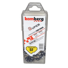 Цепь пильная KAMBERG 16" 3/8"РМ 1,3мм паз, 57 звеньев (28 зубов)