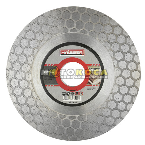 Диск алмазный HAISSER HURD CERAMICS H25 125x1,6x25x22,23