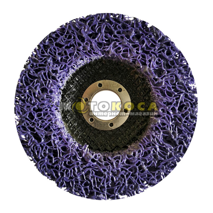Круг зачистной из вспененного абразива HAISSER 125 мм (фиолетовый) купить, отзывы