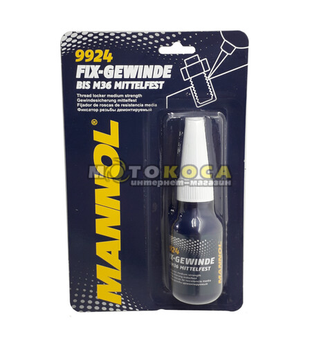 Фиксатор резьбы Mannol 9924 Fix-Gewinde Bis M36 Mittelfest
