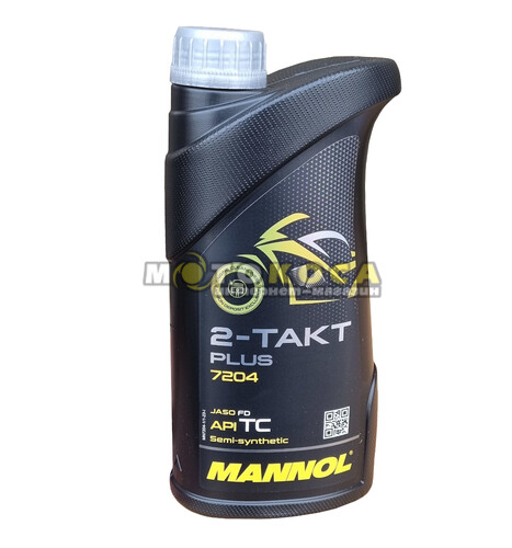 Масло Mannol 2-Takt PLUS, 1 литр (7204)