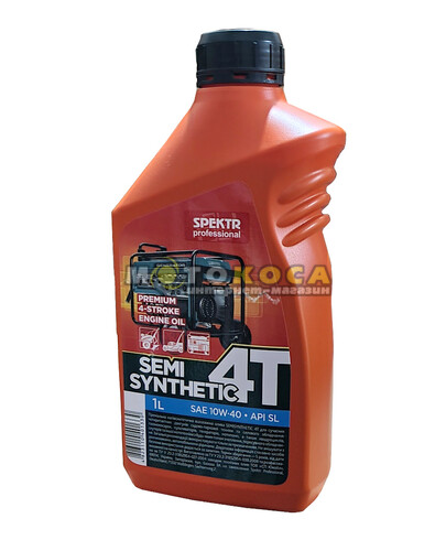 Масло моторное SPEKTR Semi Senthetic 4T (SAE 10w40)