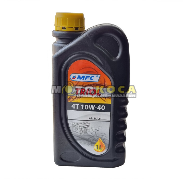 Масло моторное TRIOL 4T 10W40 (API SL/SF) 1 литр купить, отзывы