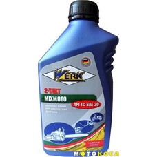 Масло моторное WERK 2-TAKT SEMISYNT SAE 20 API TC+ 1L