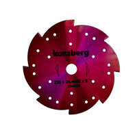 Нож для мотокосы KAMBERG PURPLE 230х25,4х1,6 мм 8Т