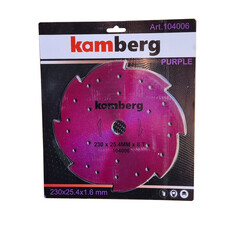 Нож для мотокосы KAMBERG PURPLE 230х25,4х1,6 мм 8Т